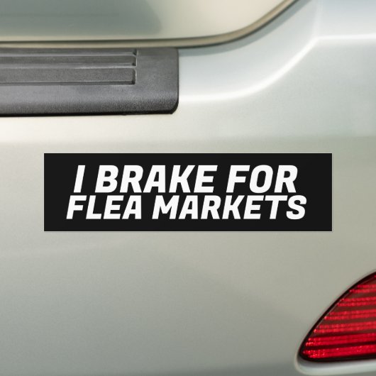ICH BRECHE FÜR DEN AUTOAUFKLEBER DER FLEA MÄRKTE (Auf Auto)