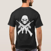 Ich breche Material T-Shirt (Rückseite)