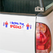Ich bremse für Bässe! Autoaufkleber (Auf Lkw)