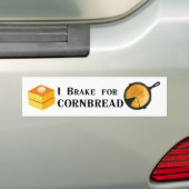 Ich bremse für Cornbread Autoaufkleber (Auf Auto)