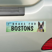 Ich bremse für den Autoaufkleber Bostons (Auf Auto)