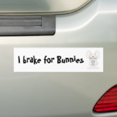 Ich bremse für Häschen Autoaufkleber (Auf Auto)