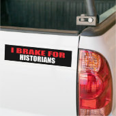 Ich bremse für Historiker Autoaufkleber (Auf Lkw)