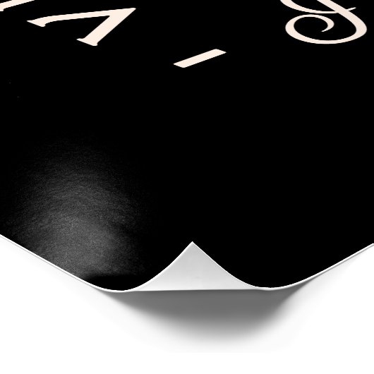 Ich bremse für lustige Raccoon Poster (Ecke)