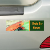Ich bremse für Natursalamander Autoaufkleber (Auf Auto)