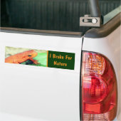 Ich bremse für Natursalamander Autoaufkleber (Auf Lkw)