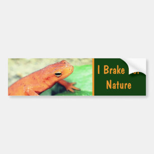 Ich bremse für Natursalamander Autoaufkleber