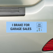 ICH BREMSE FÜR RAMSCHVERKÄUFE - Autoaufkleber (Auf Auto)