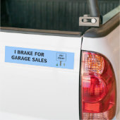 ICH BREMSE FÜR RAMSCHVERKÄUFE - Autoaufkleber (Auf Lkw)