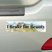 Ich bremse für Schönheitsstift Autoaufkleber (Auf Auto)