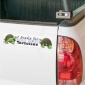 Ich bremse für Tortoises Autoaufkleber (Auf Lkw)