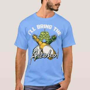 Ich bringe das Alkohol-Motiv für einen Junggeselle T-Shirt