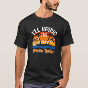 Ich bringe das Drama, die lustige Girls-Reise T-Shirt
