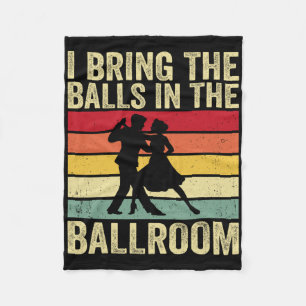 Ich bringe das im Ballsaal - Retro-Tanz im Ballsaa Fleecedecke