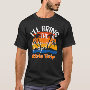 Ich bringe die Gangsta Rap Girls Trip T-Shirt
