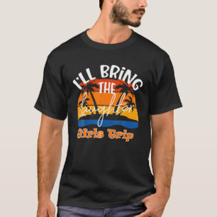 Ich bringe die lustigere, lustige Girls-Reise T-Shirt