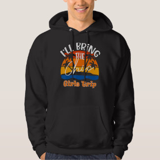 Ich bringe die schicke Girls-Reise mit Hoodie