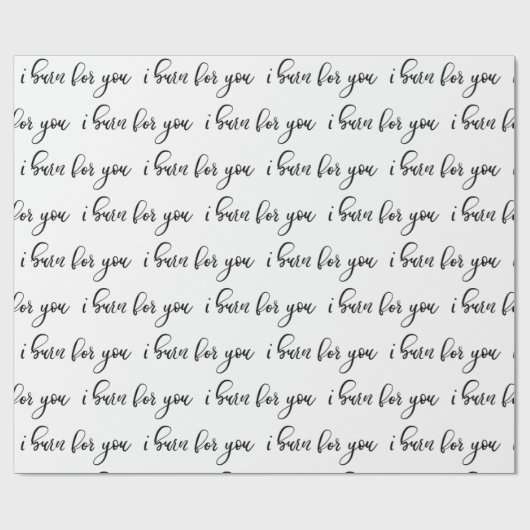 Ich bringe für dich geschenkpapier (Flach)