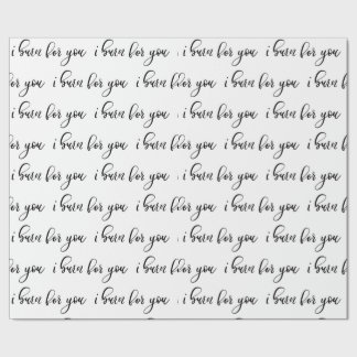 Ich bringe für dich geschenkpapier