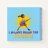 Ich bringe immer den Sonnenschein Notizblock (Rückseite)