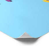 Ich bringe immer den Sonnenschein Poster (Ecke)