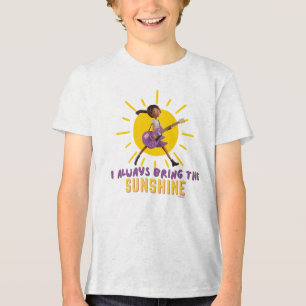 Ich bringe immer den Sonnenschein Tri-Blend Shirt