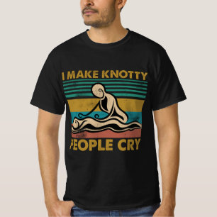 Ich bringe Knotty-Leute dazu, die Vintage Massage T-Shirt