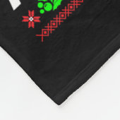 Ich bringe nicht immer sonnige Weihnachtsfeiern Fleecedecke (Ecke)