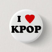 ich brochei love kpop button (Vorderseite)