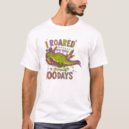 Ich brüllte meinen Weg Mardi Gras T-Shirt