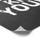 Ich bumme mich, damit ich deinen Zitat klopfen kan Poster (Ecke)