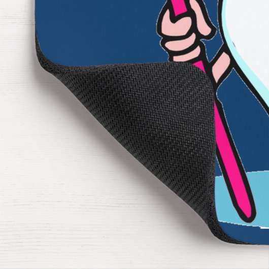 Ich bürste mousepad (Ecke)