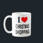 ICH ❤️ CHRISTMAS EINKAUFEN IN LIEBE CHRISTMAS EINK KAFFEETASSE<br><div class="desc">ICH ❤️ CHRISTMAS EINKAUFEN ICH LIEBE CHRISTMAS EINKAUFEN ICH HERZ CHRISTMAS EINKAUFEN - oder?</div>