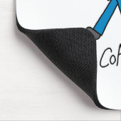 Ich coache mousepad (Ecke)