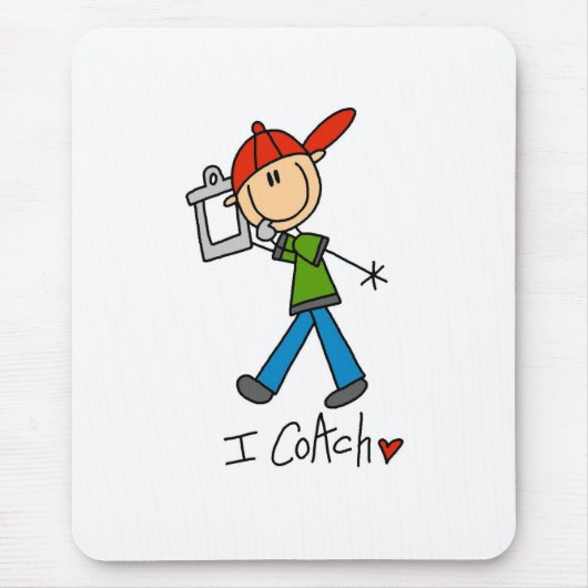 Ich coache mousepad (Vorne)
