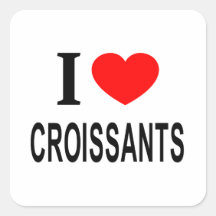 Ich ❤️ CROISSAN Ich liebe CROISSANTS Ich liebe CRO