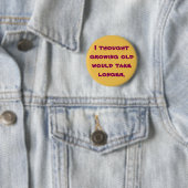 Ich dachte, älter zu werden button (Beispiel)