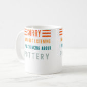 Ich dachte an Pottery Classic Kaffeetasse (Vorderseite Links)