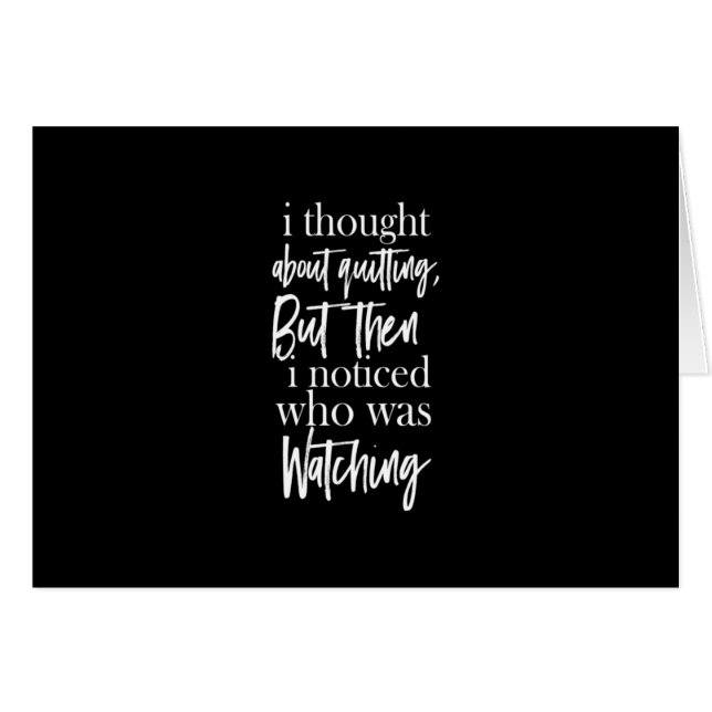 Ich dachte darüber nach aufzuhören, aber dann beme (Vorderseite (Horizontal))