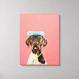 Ich dachte, das ist ein Handbuch Leinwanddruck