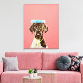 Ich dachte, das ist ein Handbuch Leinwanddruck (Insitu (Wohnzimmer))