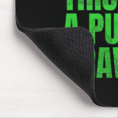 Ich dachte, das wäre ein Pub-Crawl Lustiger St. Pa Mousepad (Ecke)