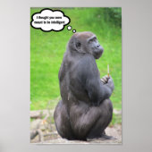 Ich dachte, du wärst intelligent. poster (Vorne)