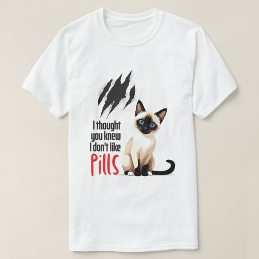 Ich dachte, du wusstest es. T-Shirt (Design vorne)