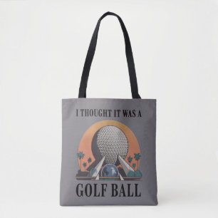 Ich dachte, es war ein Golfball Lustiger Golf Lieb Tasche