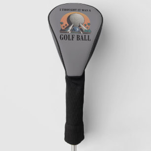 Ich dachte, es wäre ein Golfball Lustiger Golf Lie Headcover