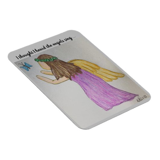 Ich dachte, ich höre die Engel singen Magnet (Rechte Seite)