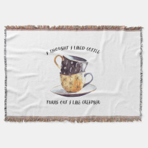 Ich dachte, ich mag Kaffee, aber es stellte sich h Decke