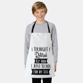 ICH DACHTE, ICH RETIRIERTE, ABER JETZT ARBEITETE I SCHÜRZE (Getragen)