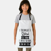 ICH DACHTE, ICH RETIRIERTE, ABER JETZT ARBEITETE I SCHÜRZE (Insitu)